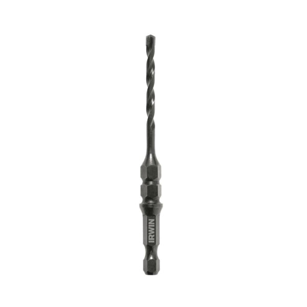 IRWIN 1870565 Installer Bit, 5/32 in Dia, 4 in OAL, Spiral Flute, 2-Flute, 1/4 in Dia Shank, Quick-Change Shank