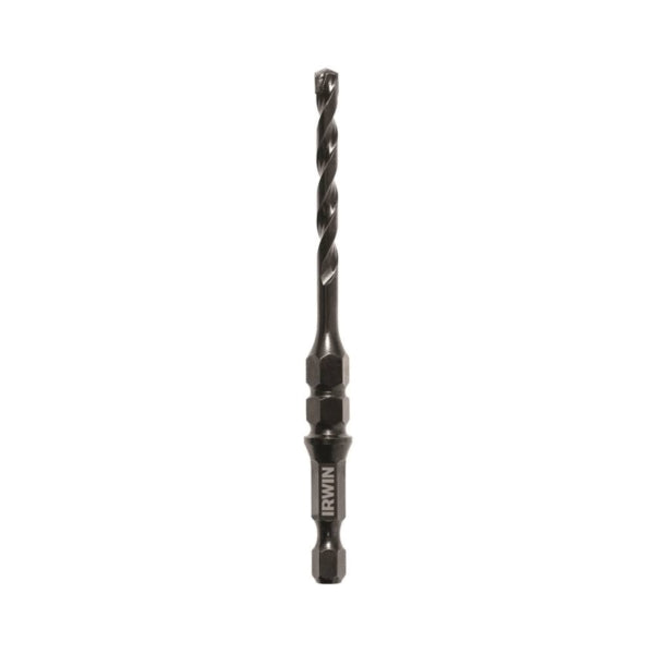 IRWIN 1870567 Installer Bit, 3/16 in Dia, 4 in OAL, Spiral Flute, 2-Flute, 1/4 in Dia Shank, Quick-Change Shank