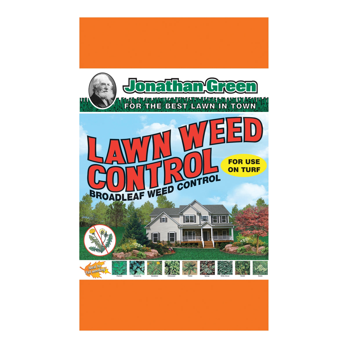Jonathan Green 12195 Lawn Weed Control, Granular, Yellow, 10 lb Bag