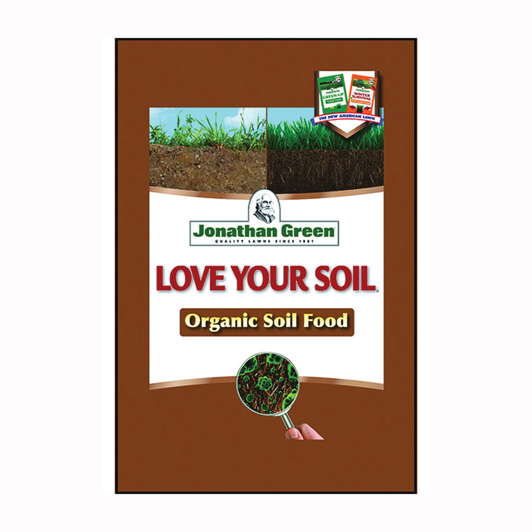 Jonathan Green Love Your Soil 12190 Organic Lawn Fertilizer, Granular, 5,000 SQ FT