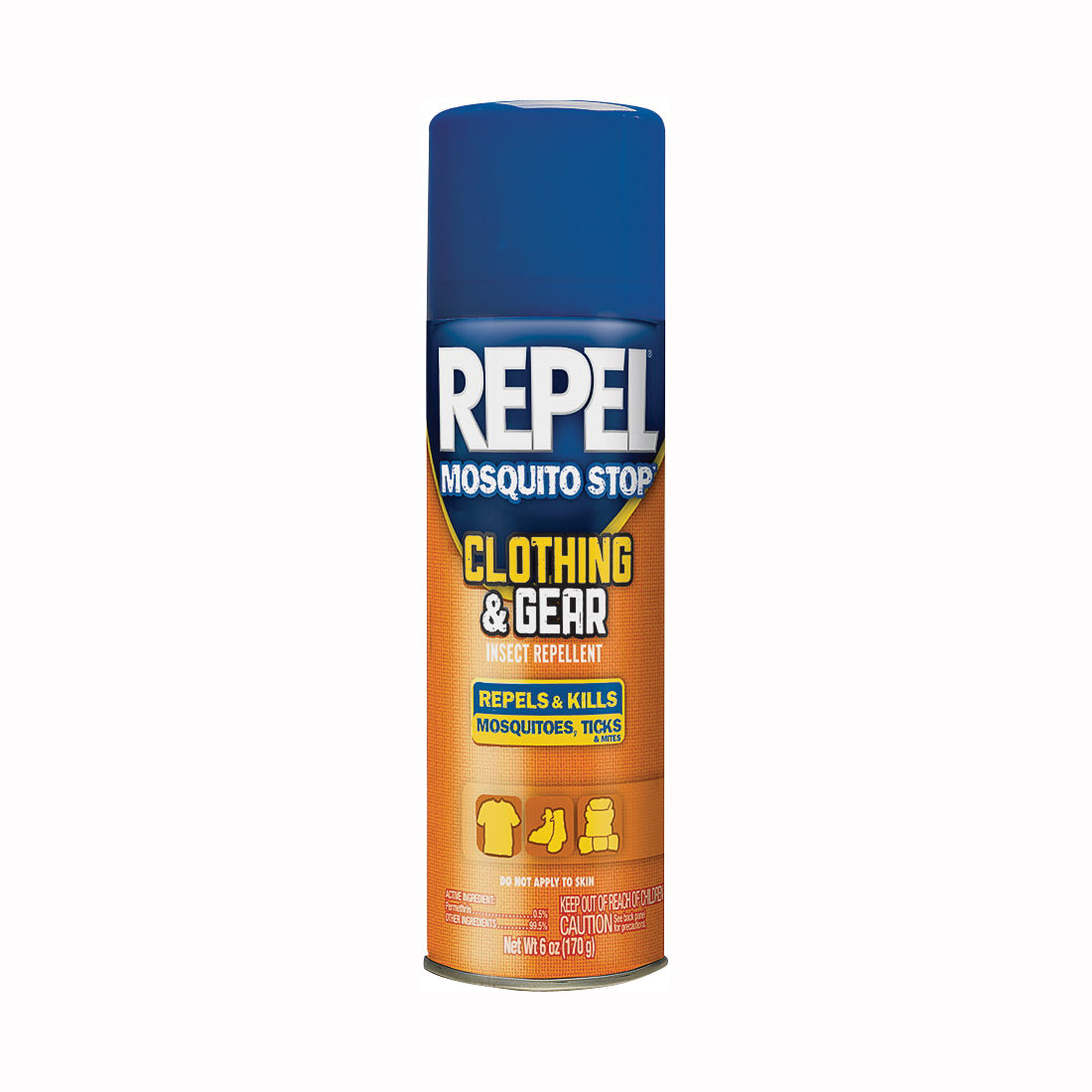 REPEL HG-94127 Insect Repellent, 6.5 oz Aerosol Can, Liquid, Milky White, Aliphatic Solvent
