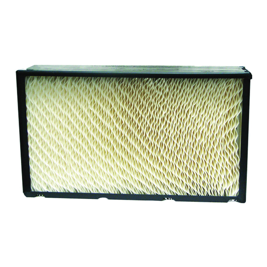 EssickAir 1041 Wick Filter, 16-3/4 in L, 4-3/4 in W, Plastic Frame, White