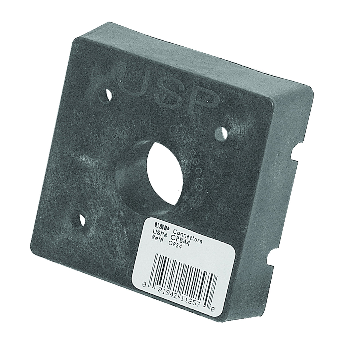 MiTek CPB44 Post Base, 4 x 4 in Post/Joist, Composite