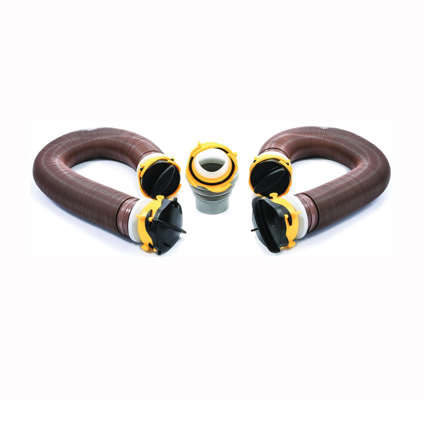 CAMCO 39625 Sewer Hose Kit, HTS Vinyl, Brown