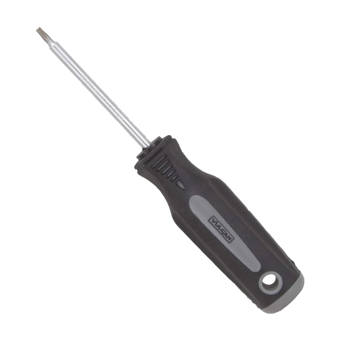 Vulcan Screwdriver, T10 Drive, Star Drive, Polypropylene Plastic/Thermoplastic Rubber Handle