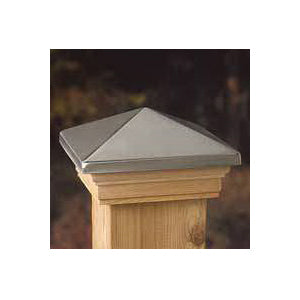 Maine Ornamental 72393 Post Cap, 6 in L, 6 in W, Cedar
