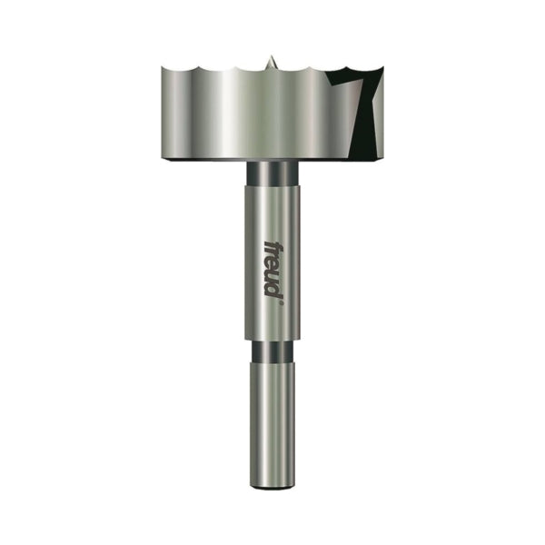 Freud Precision Shear PB-013 Forstner Bit, 1-3/4 in Dia, 3-1/2 in OAL, 3/8 in Dia Shank