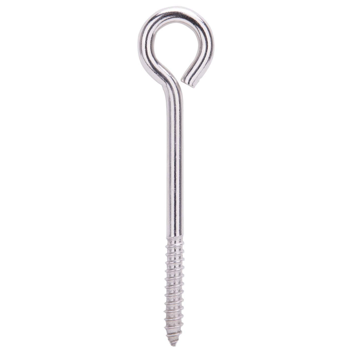 ProSource LR263 Lag Eye Bolt, 9.2 mm Thread, Screw Thread, 2 in L Thread, 1-3/8 in Dia Eye, 405 lb Working Load