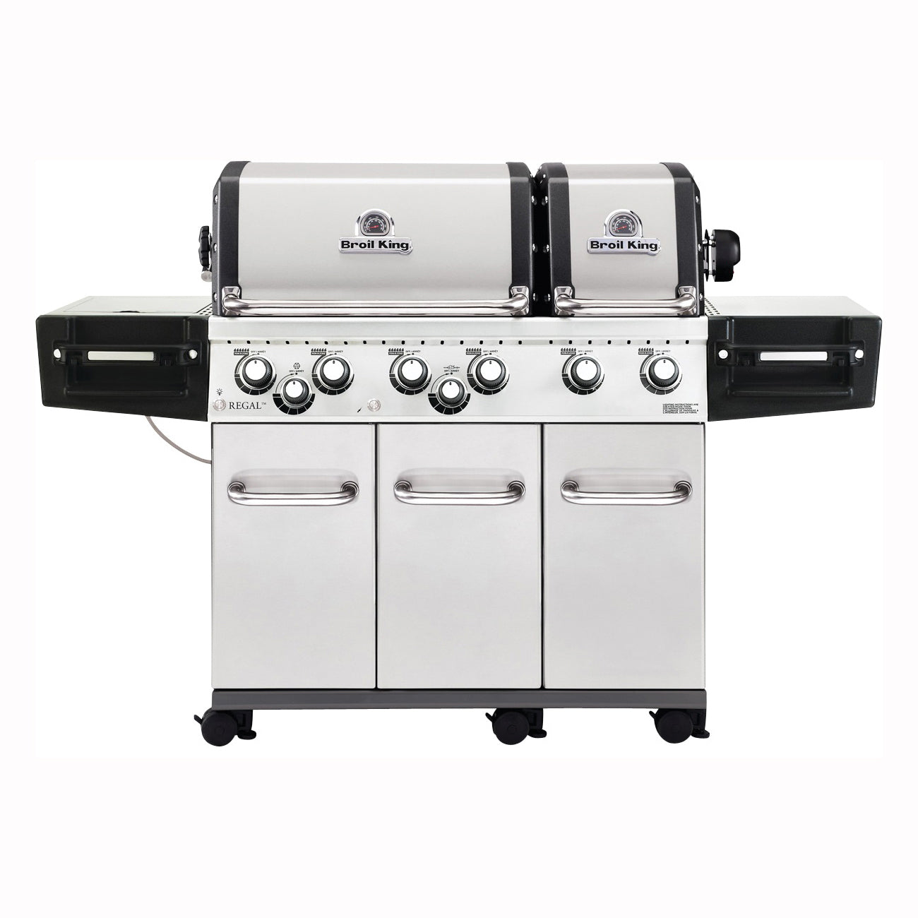 Broil King Regal 957344 Gas Grill, 60000 Btu/hr BTU, Liquid Propane, 6 -Burner, 250 sq-in Primary Cooking Surface