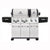 Broil King Regal 957344 Gas Grill, 60000 Btu/hr BTU, Liquid Propane, 6 -Burner, 250 sq-in Primary Cooking Surface