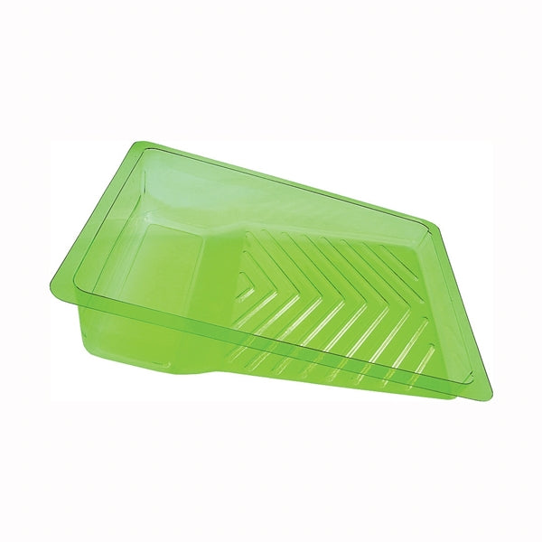 ENCORE Plastics EcoSmart 201466 Paint Tray Liner, 3 qt Capacity, Plastic, Green