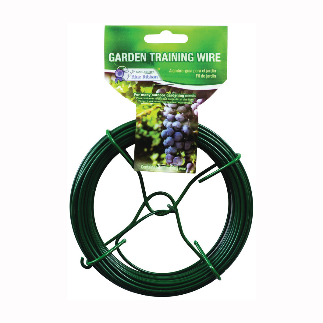 Gardener's Blue Ribbon T025B Training Wire, 50 ft L, Metal