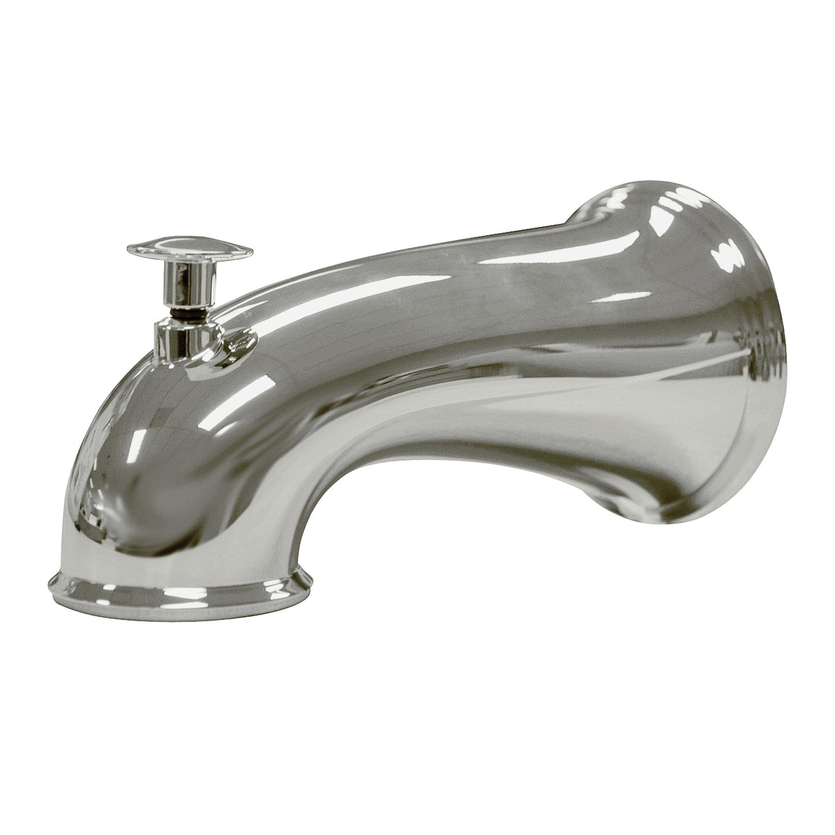 Danco 10316 Tub Spout, 6 in L, Metal, Brushed Nickel