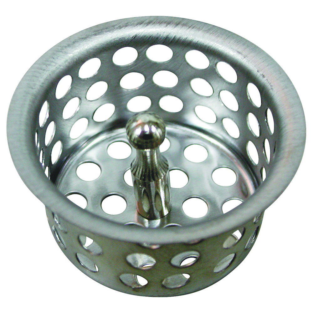 ProSource PMB-145 Sink Strainer with Post, 1-1/2 in Dia, For: For Bath Tub or Wash Basin