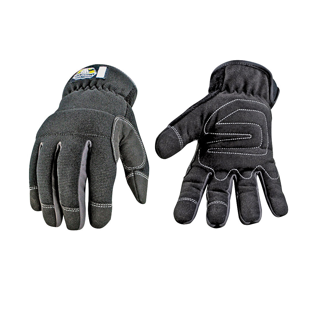 Youngstown Glove 12-3420-80-XL Protective Gloves, XL, Brow Wipe Thumb, Slip-On Cuff, Synthetic Leather