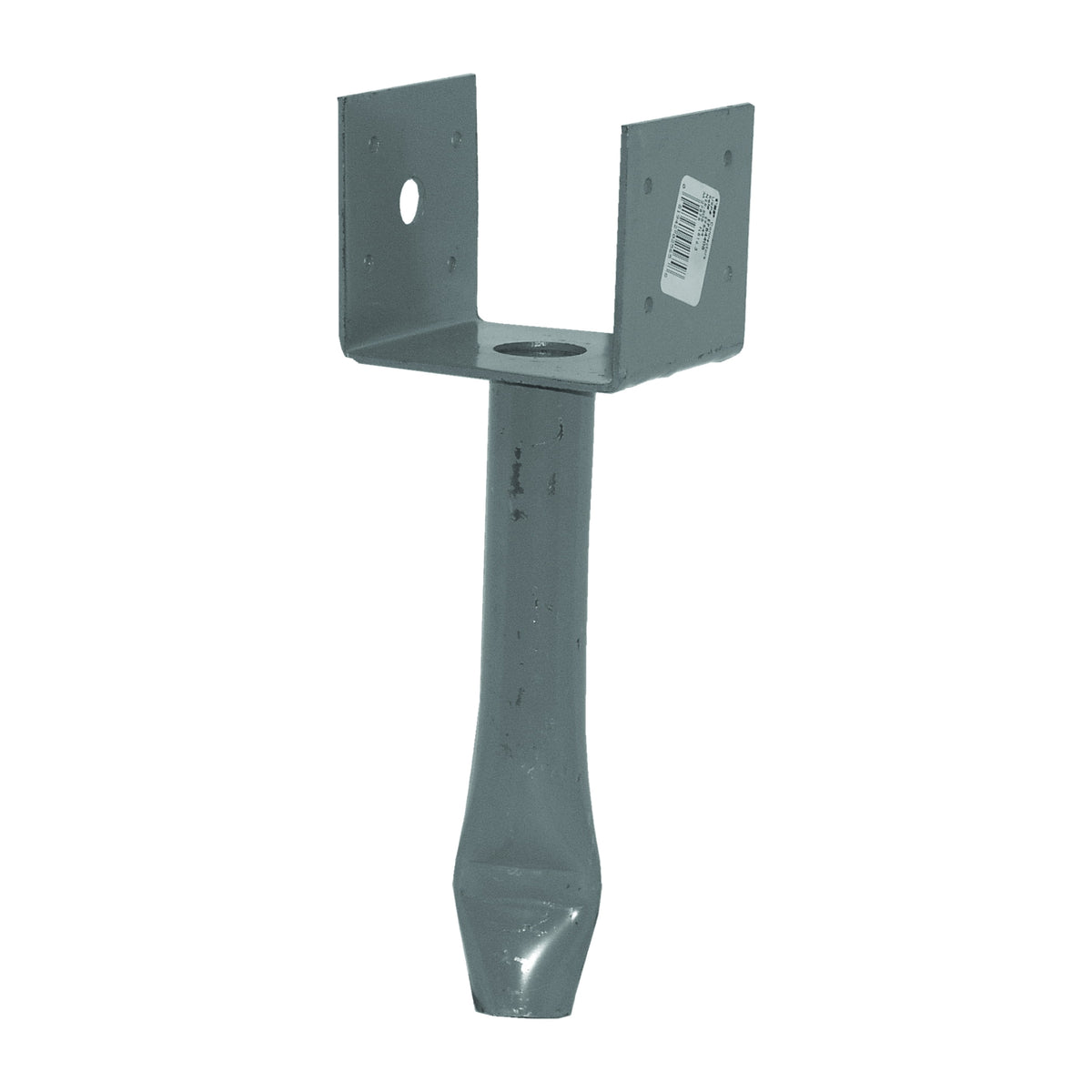 MiTek EPB4408 Elevated Post Base, 4 x 4 in Post/Joist, Steel, Primed