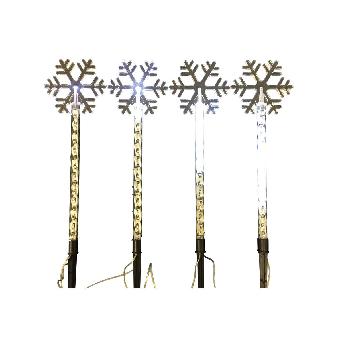 Hometown Holidays 29203 Snowflake Stake, 0.042 A, 120 V, LED Lamp