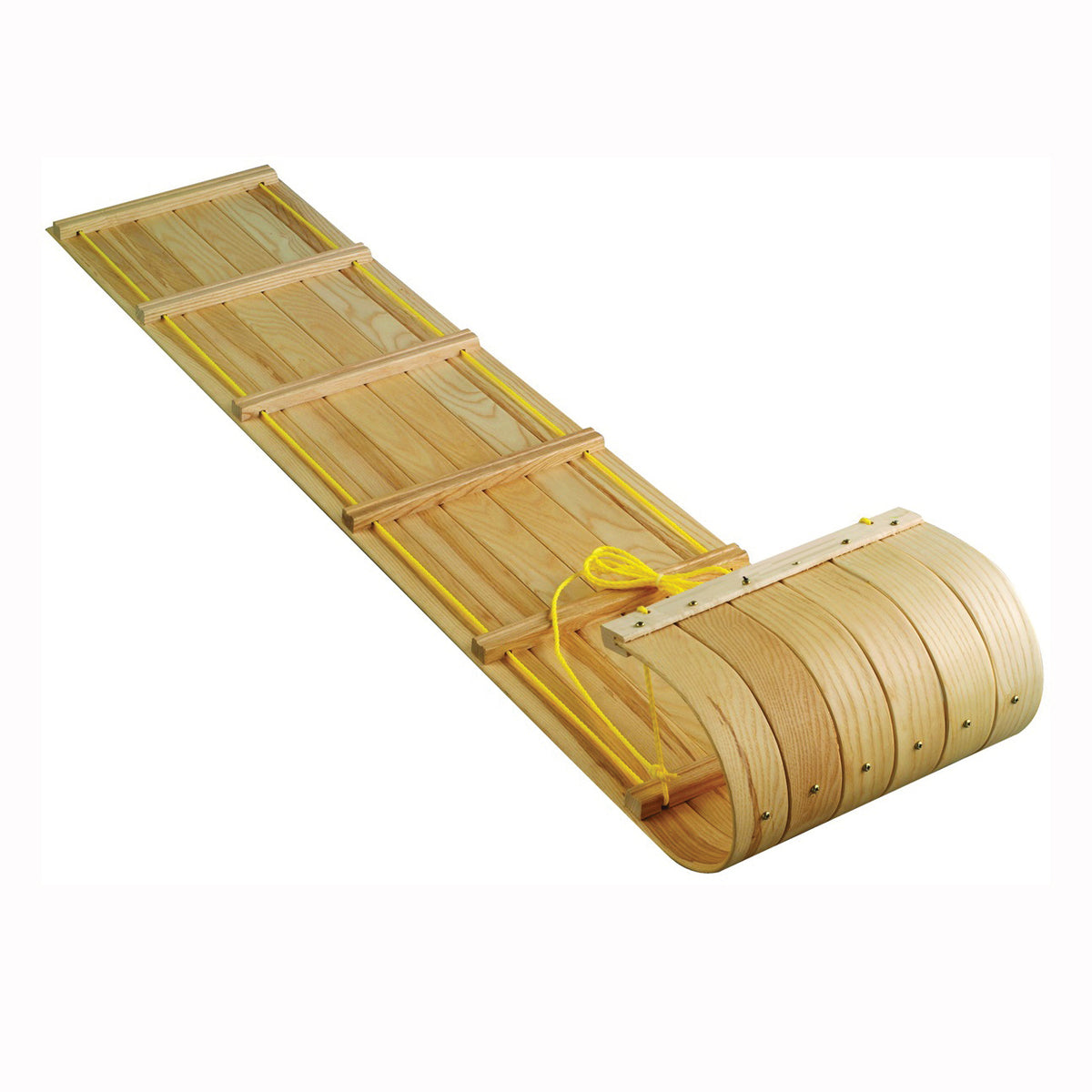 PARICON C6 Toboggan Sled, 5-Years Old and Up Capacity, Hardrock Maple