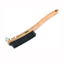 Load image into Gallery viewer, Forney 70511 Scratch Brush with Scraper, 0.014 in L Trim, Carbon Steel Bristle
