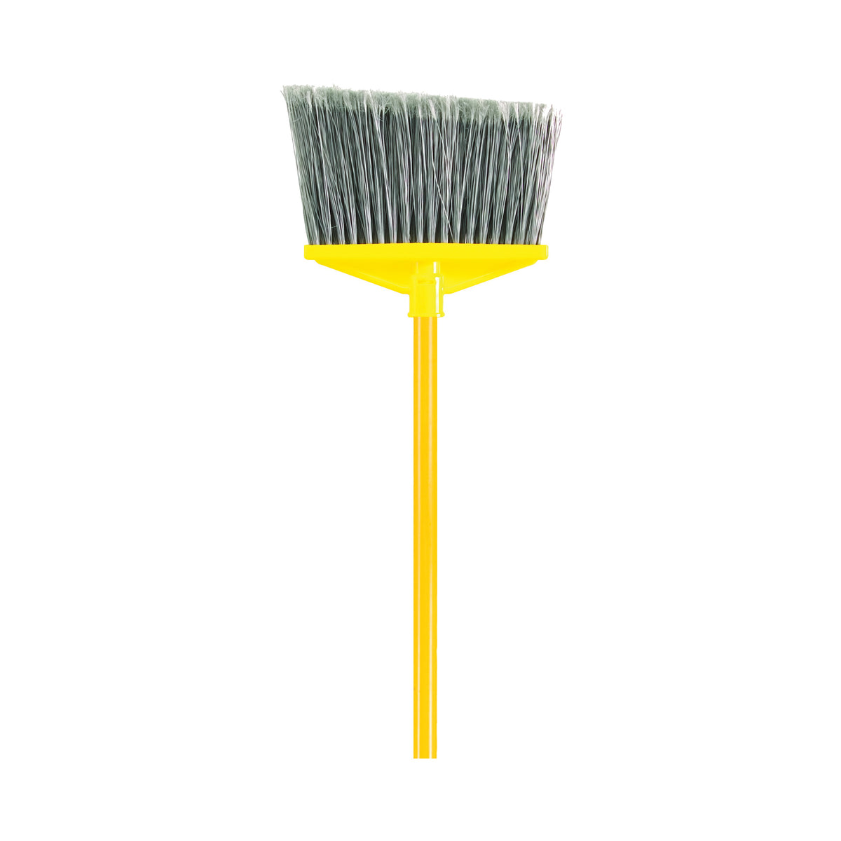 Rubbermaid FG637500GRAY Angle Broom, 10-1/2 in Sweep Face, 6-3/4 in L Trim, Polypropylene Bristle, Gray Bristle