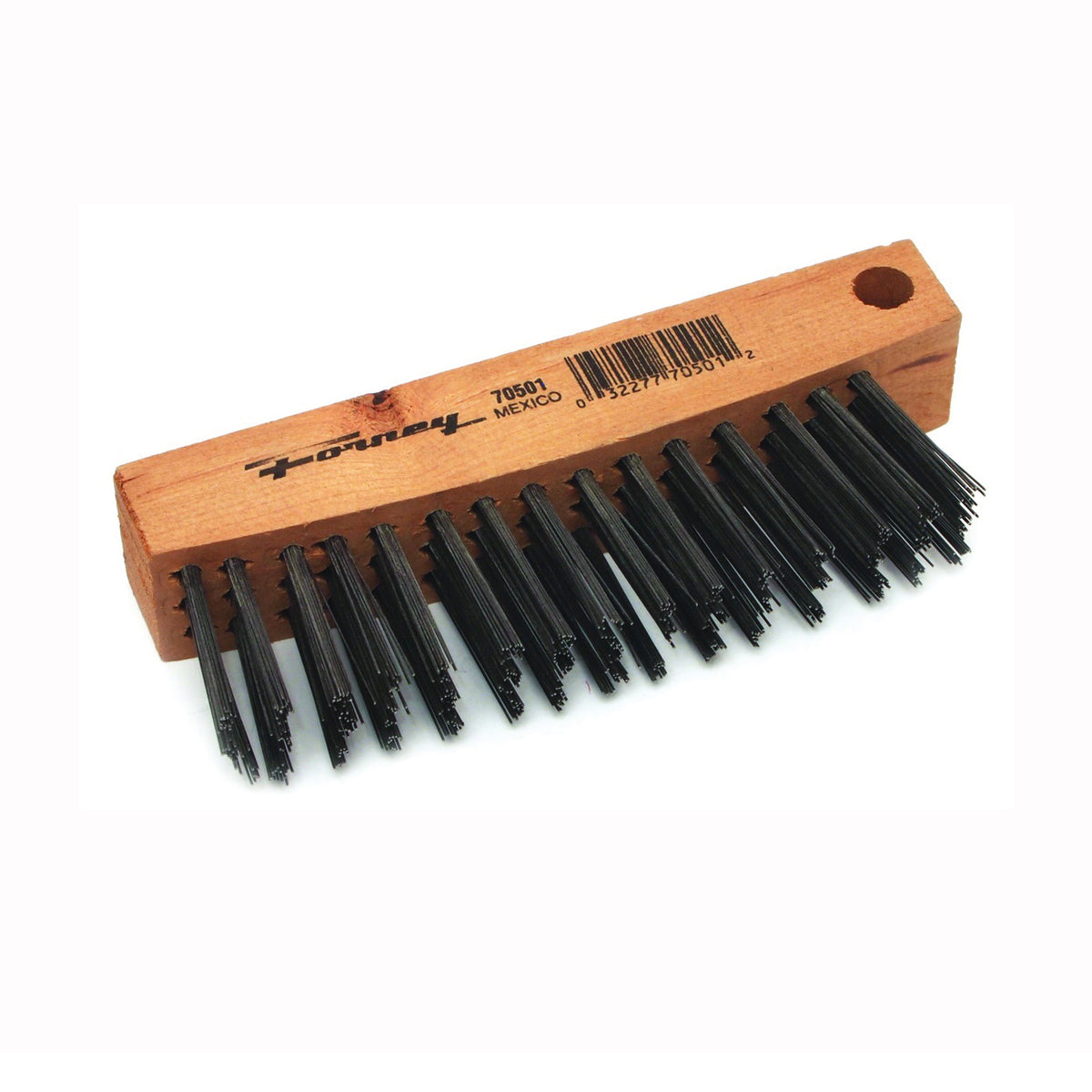 Forney 70501 Chipping Hammer Brush, 4-3/4 in OAL, Hardwood Handle
