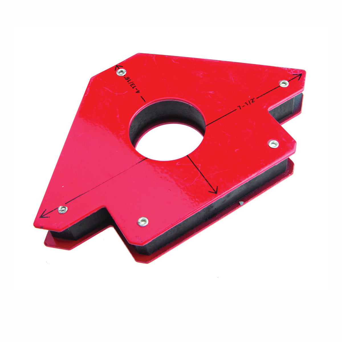 Forney 70715 Magnetic Welding Jig with Center Hole, 75 lb Max Pull Capacity