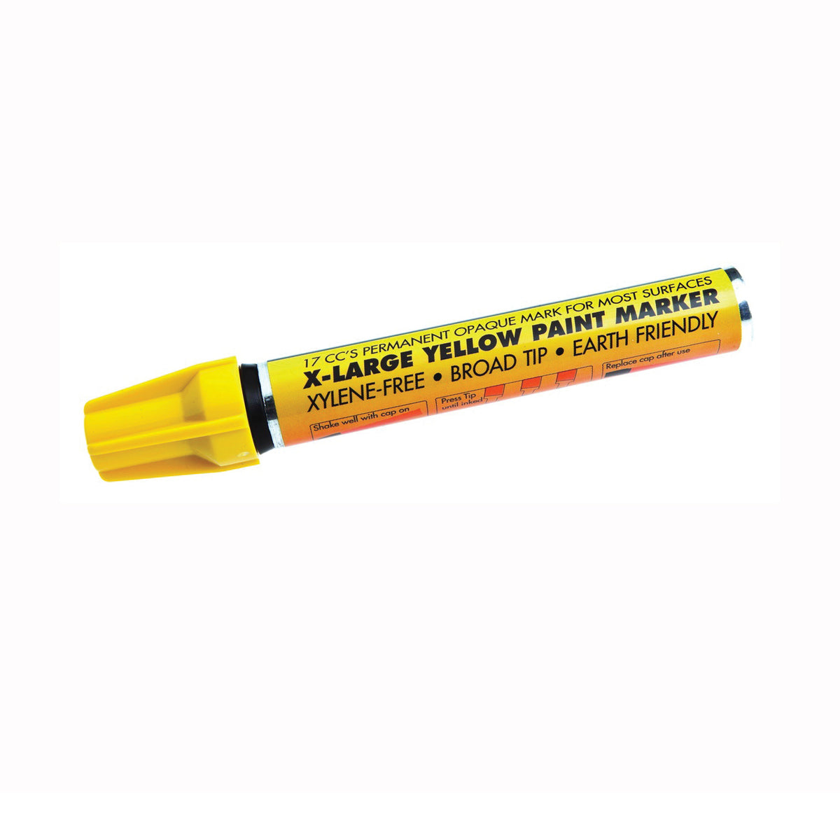 Forney 70832 Paint Marker, XL Tip, Yellow
