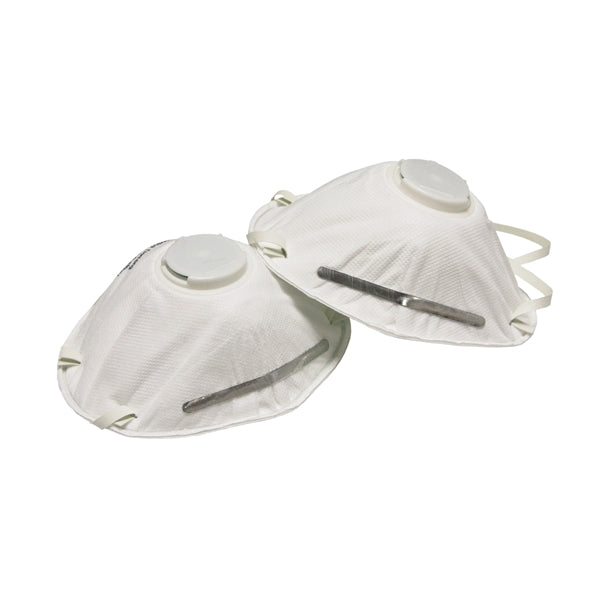 Forney 55901 Disposable Respirator with Exhale Valve, N95 Filter Class