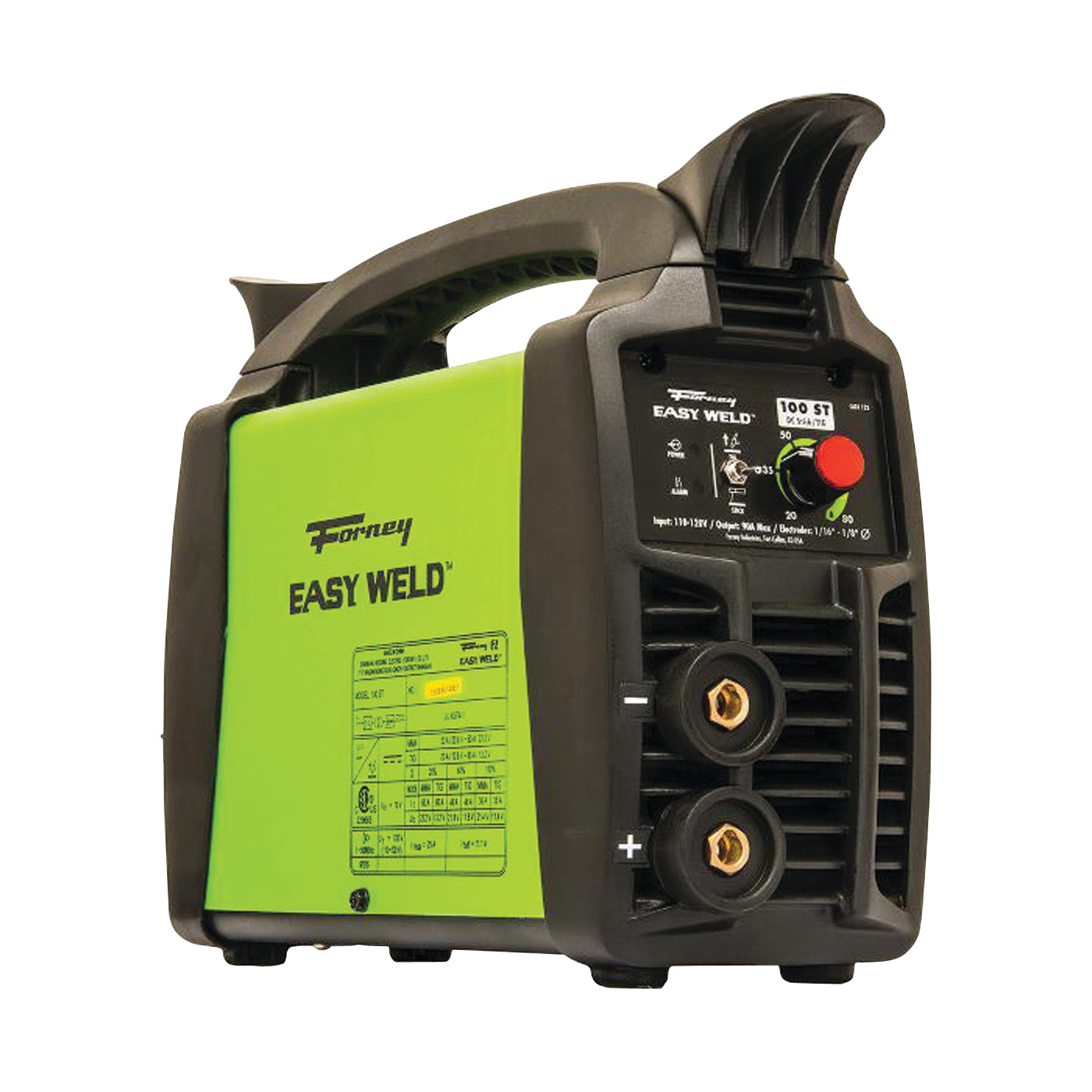 Forney Easy Weld Series 298 Stick Machine, 120 V Input, 90 A Input, 1-Phase, 5/16 in