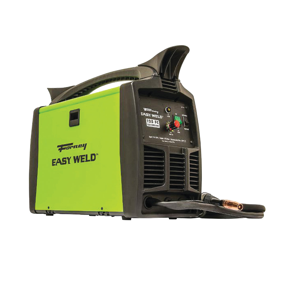 Forney EASY WELD 299 MIG Welder, 120 V Input, 125 A, 1 -Phase, 20 % Duty Cycle