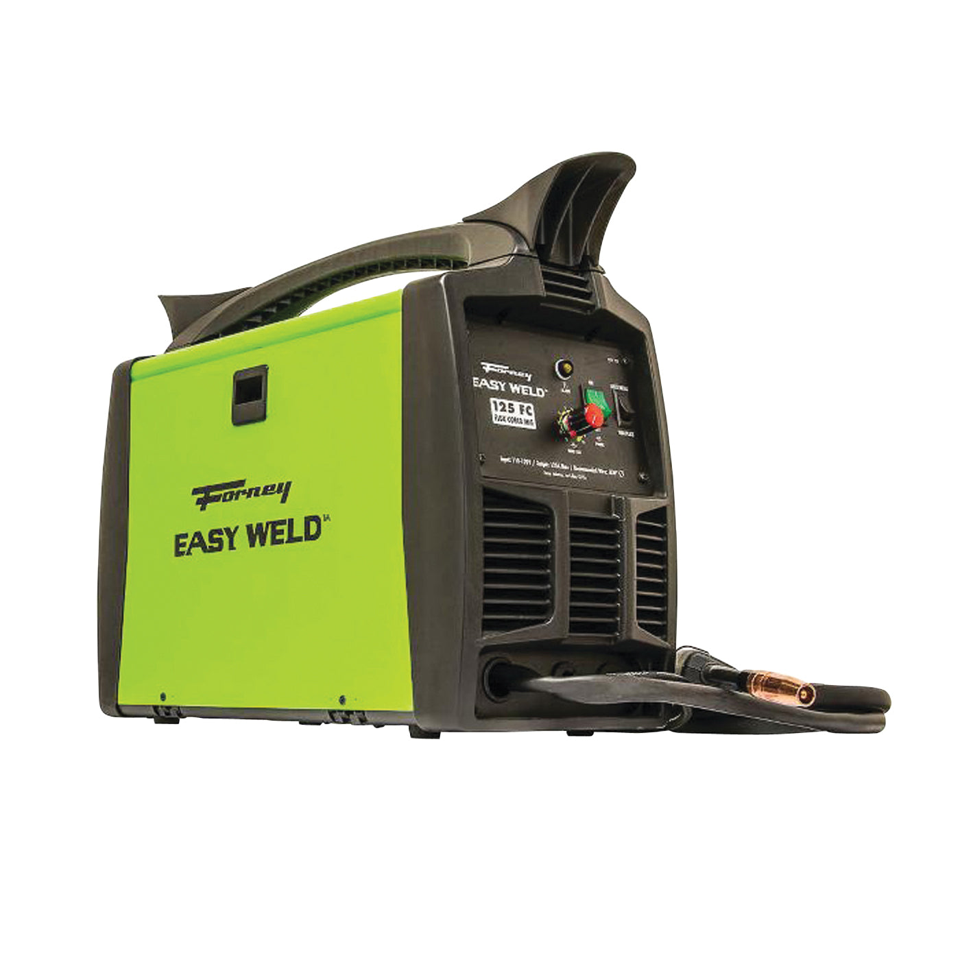 Forney EASY WELD 299 MIG Welder, 120 V Input, 125 A, 1 -Phase, 20 % Duty Cycle