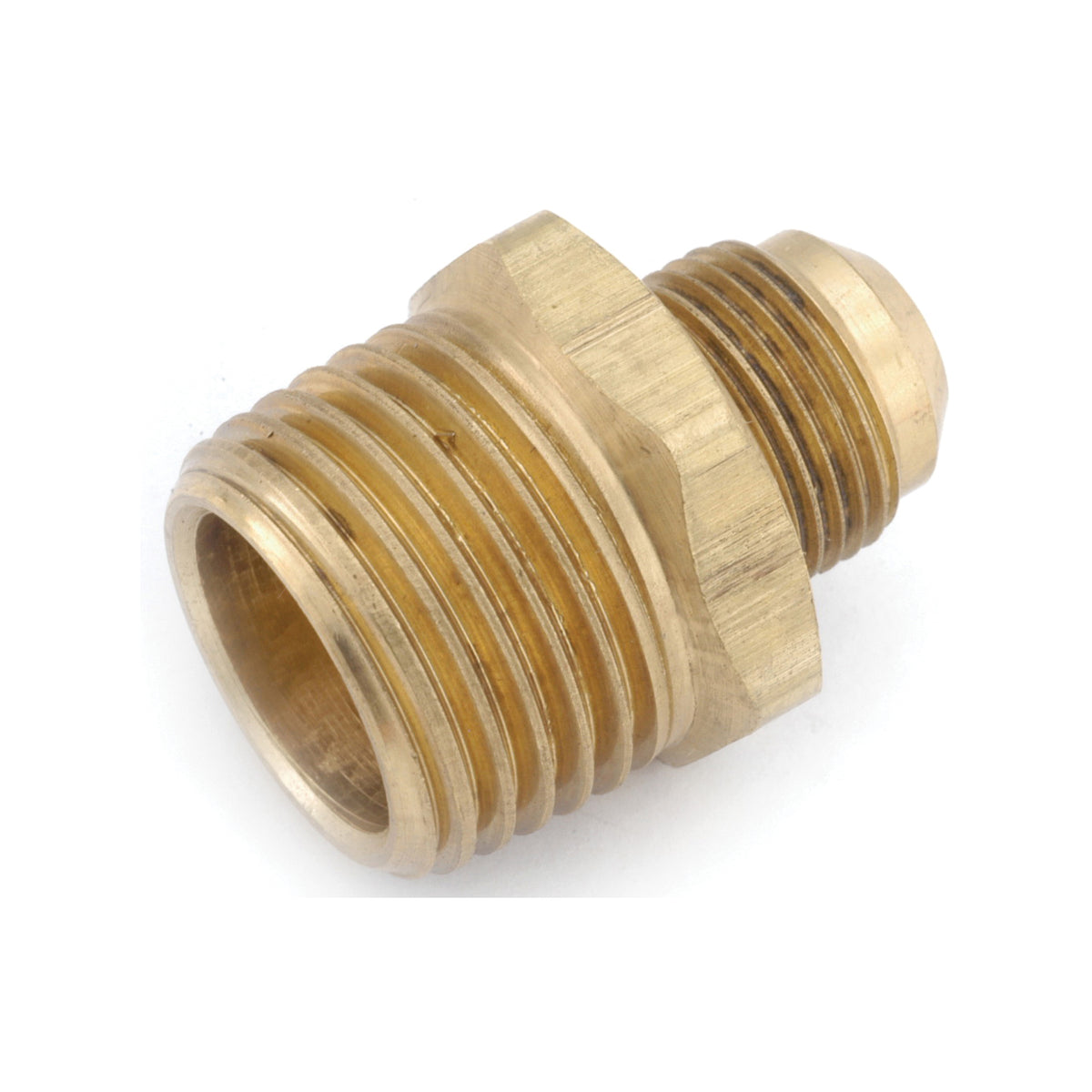 Anderson Metals 54808-0608 Half Pipe Union, 3/8 x 1/2 in