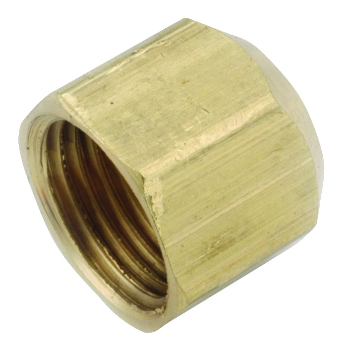 Anderson Metals 54840-06 Space Heater Tube Cap, 3/8 in, Flare