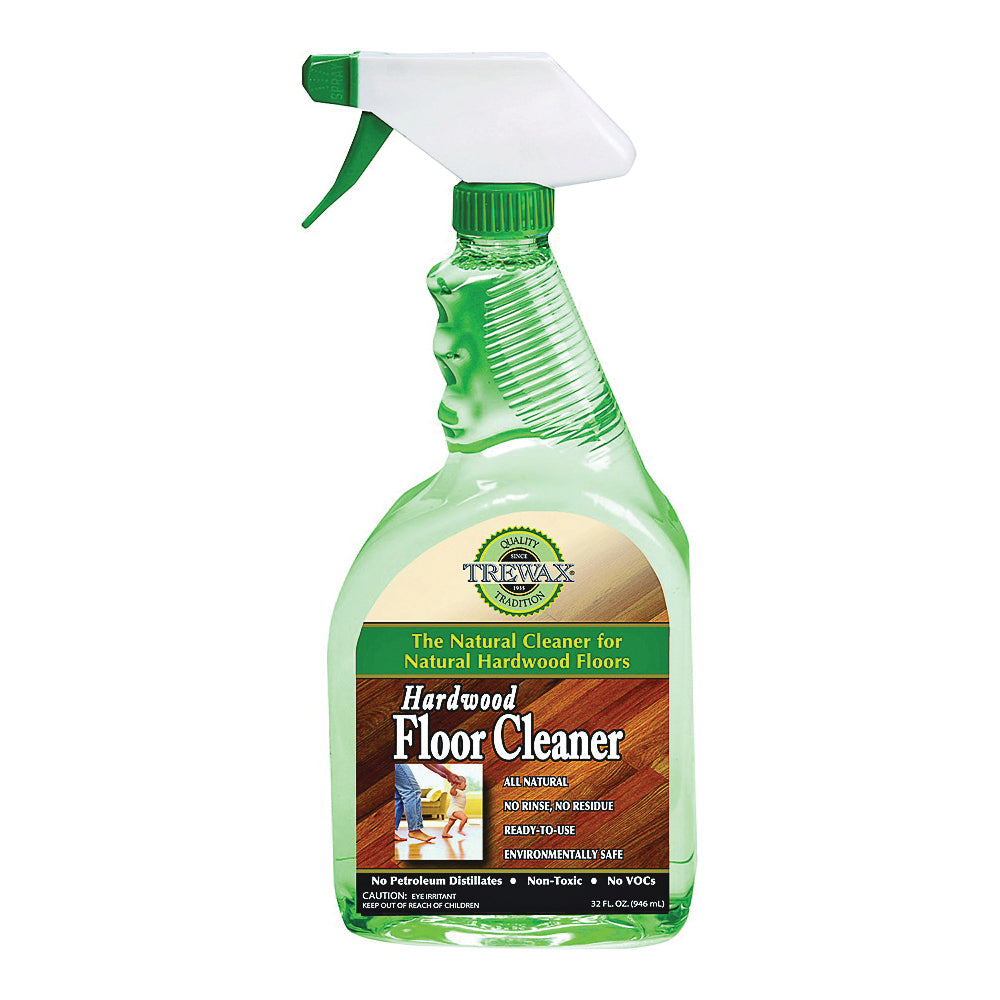 Trewax 887270002 Floor Cleaner, 32 oz, Liquid, Fresh, Light Green