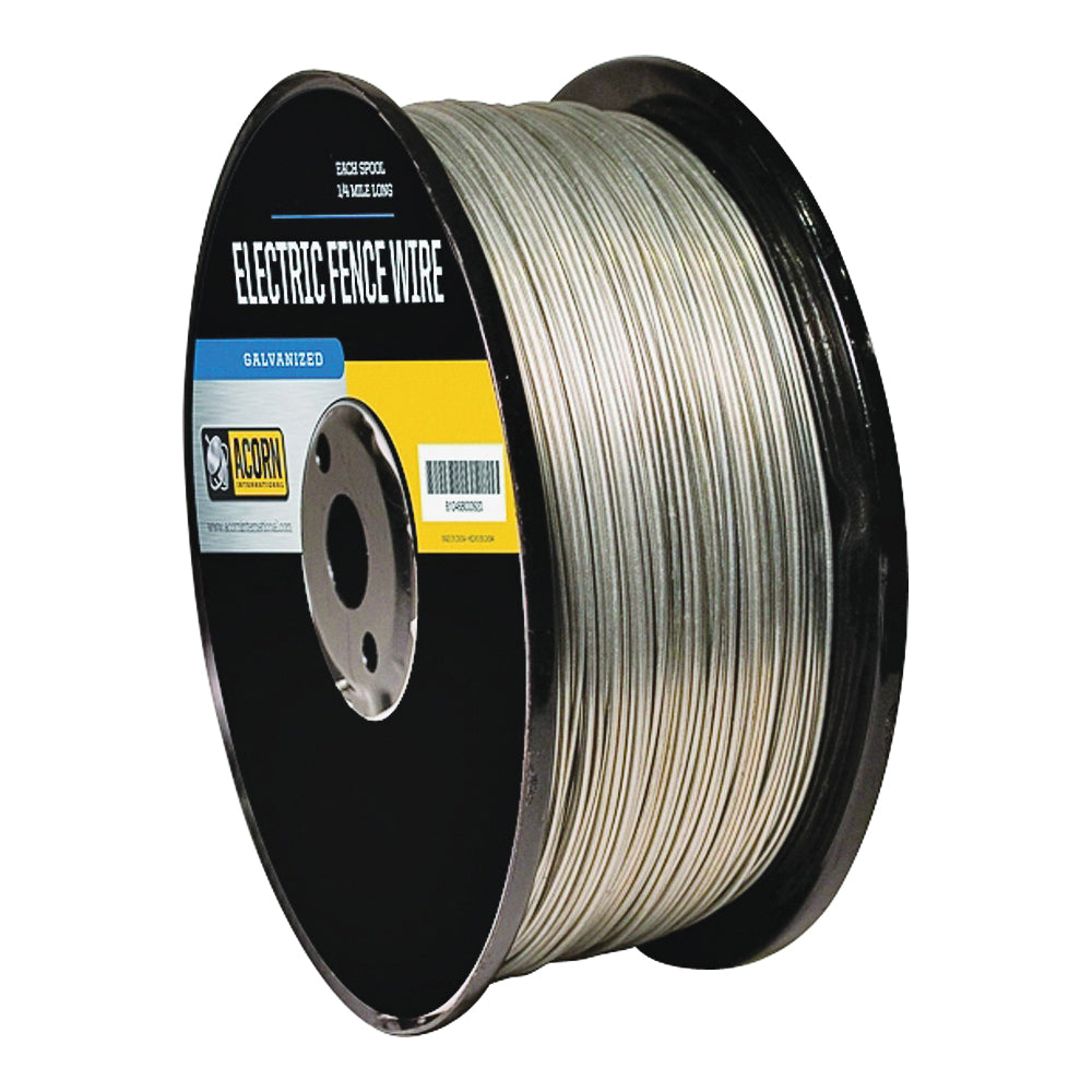 Acorn International EFW1412 Electric Fence Wire, 14 ga Wire, Metal Conductor, 1/2 mile L