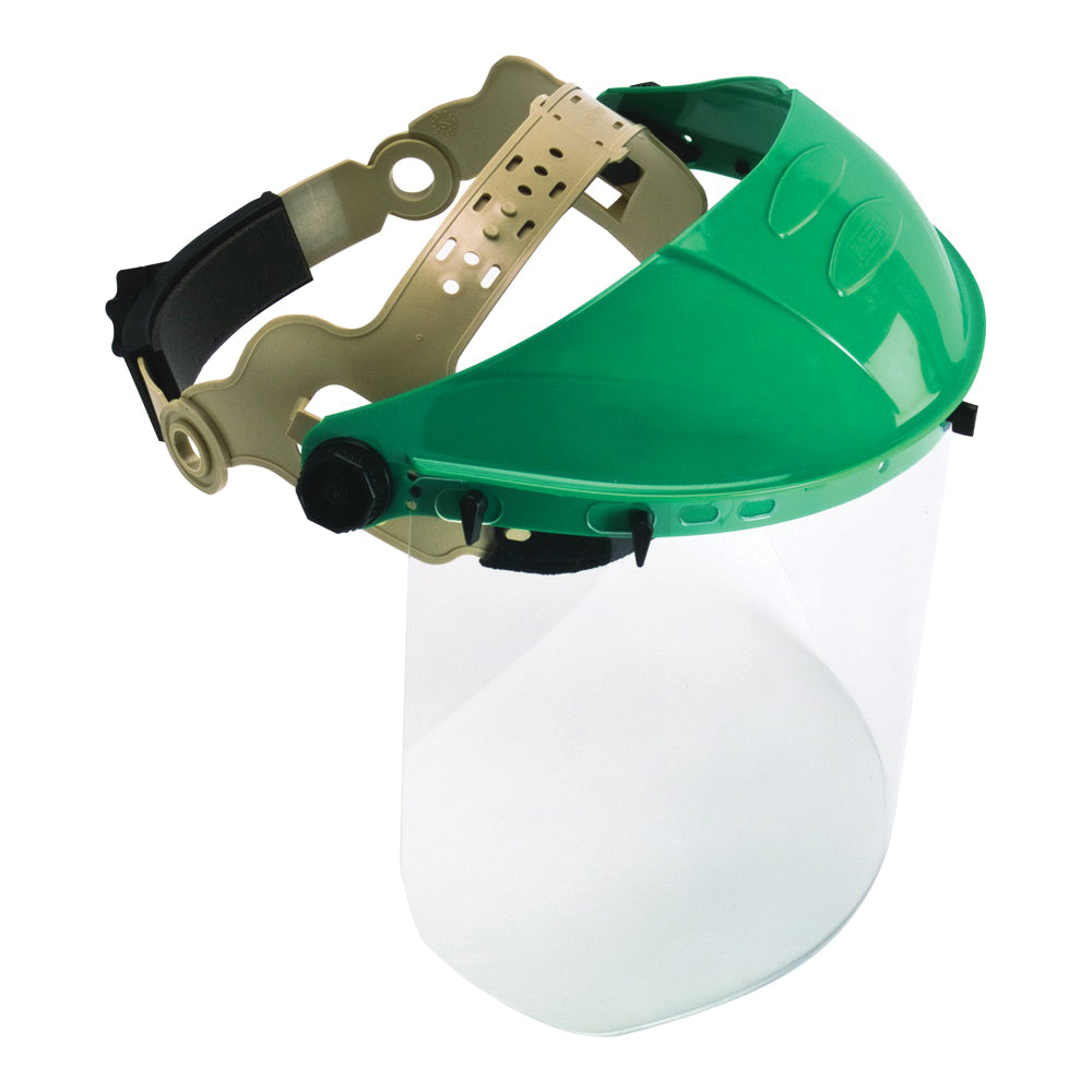 MSA 10103557 Head Gear, Polycarbonate Visor, Clear Visor