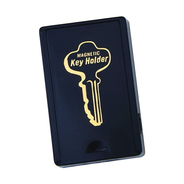 HY-KO KC199 Magnetic Key Holder, Plastic, Black, 3.75 in W, 5.5 in H