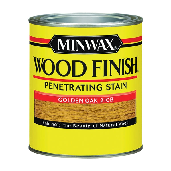 Minwax Wood Finish 70001444 Wood Stain, Golden Oak, Liquid, 1 qt, Can