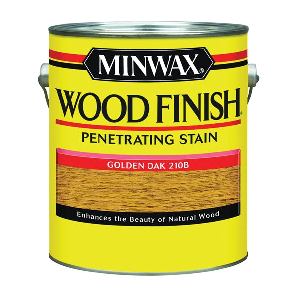 Minwax Wood Finish 71001000 Wood Stain, Golden Oak, Liquid, 1 gal, Can