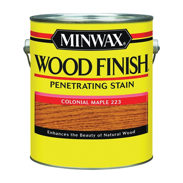 Minwax Wood Finish 71005000 Wood Stain, Colonial Maple, Liquid, 1 gal, Can