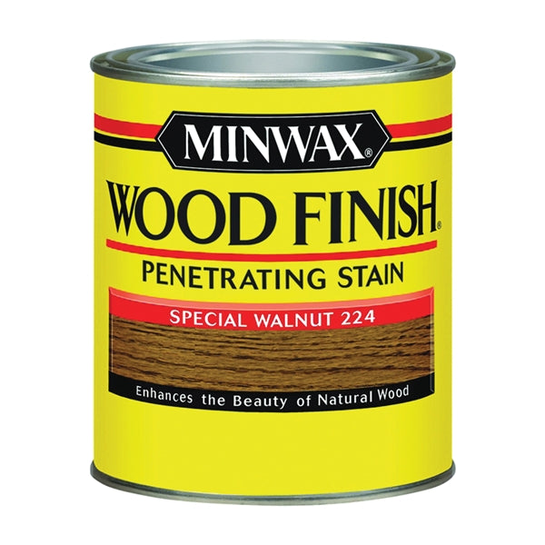 Minwax Wood Finish 70006444 Wood Stain, Special Walnut, Liquid, 1 qt, Can