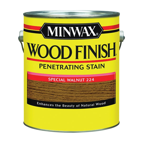 Minwax Wood Finish 71006000 Wood Stain, Special Walnut, Liquid, 1 gal, Can