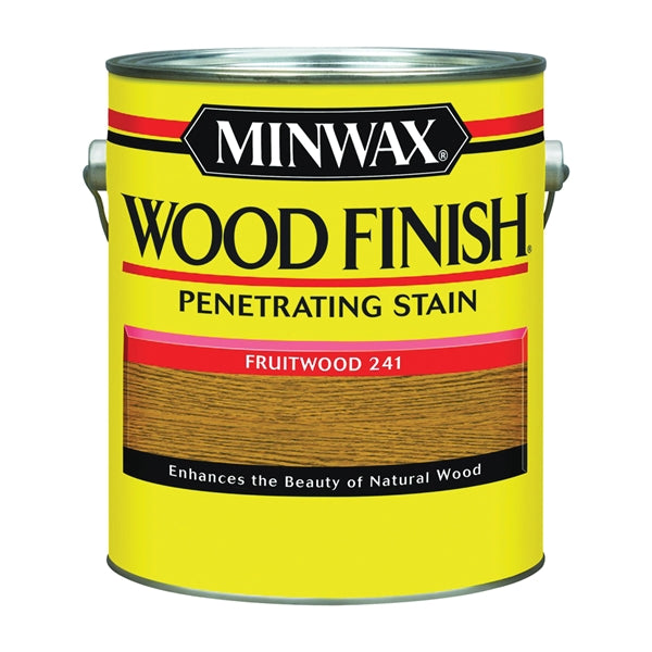 Minwax Wood Finish 71010000 Wood Stain, Fruitwood, Liquid, 1 gal, Can