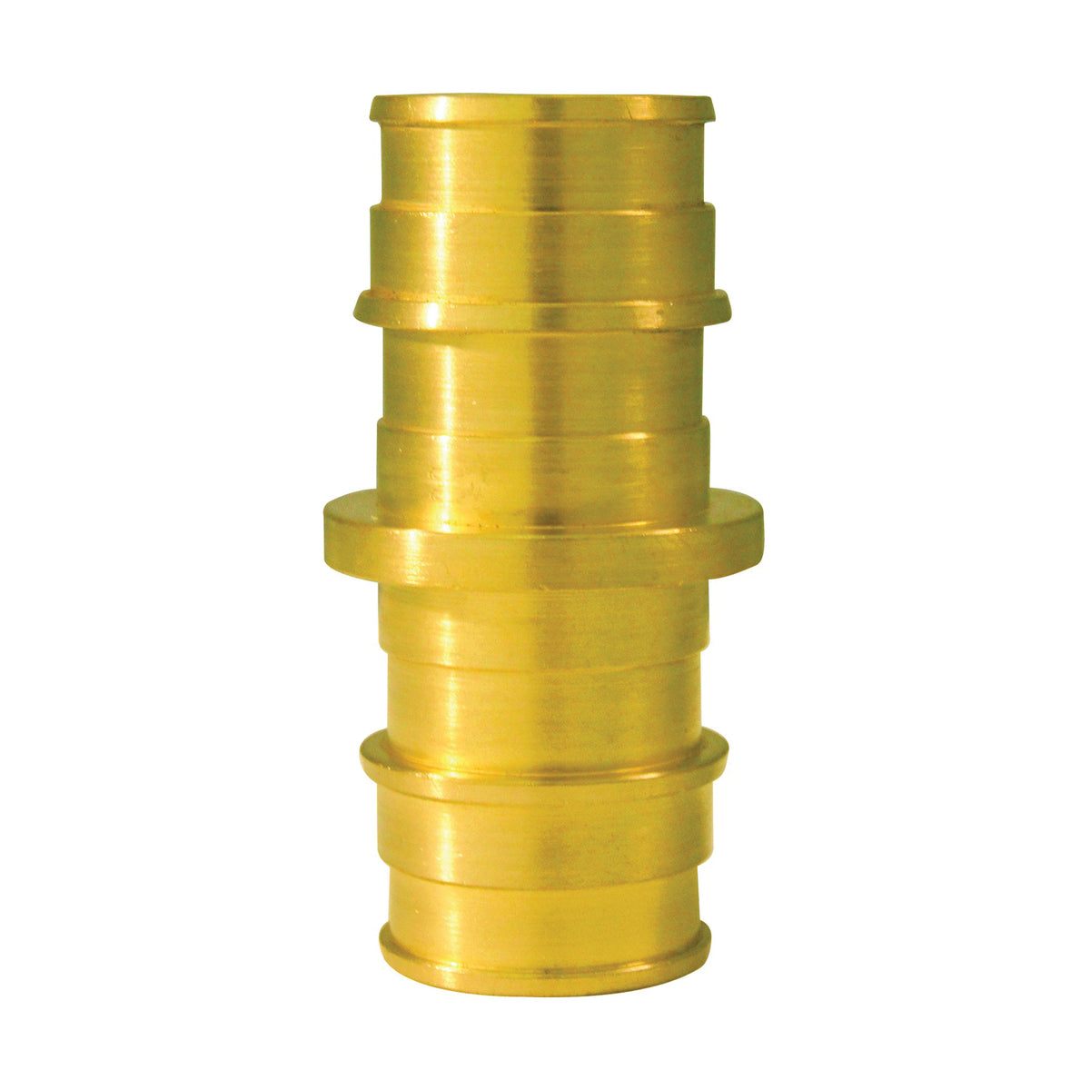 Apollo Valves ExpansionPEX Series EPXC3410PK Coupling, 3/4 in, Barb, Brass, 200 psi Pressure