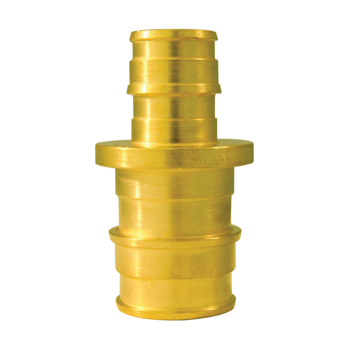 Apollo Valves ExpansionPEX Series EPXC12345PK Reducing Coupling, 1/2 x 3/4 in, Barb, Brass, 200 psi Pressure