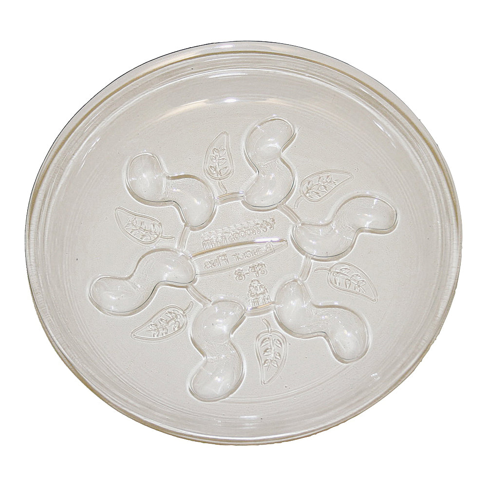 Gardener's Blue Ribbon Saucer Plus SP14VUS Planter Saucer, 14 in Dia, Plastic, Clear