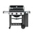 Weber Genesis II 61010001 Gas Grill, 37500 Btu/hr BTU, Liquid Propane, 3 -Burner, 513 sq-in Primary Cooking Surface