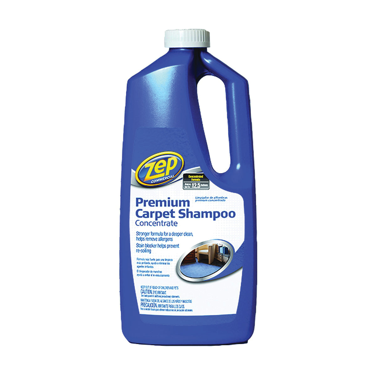 Zep ZUPXC64 Carpet Cleaner, 64 oz Bottle, Liquid, Sweet, Clear