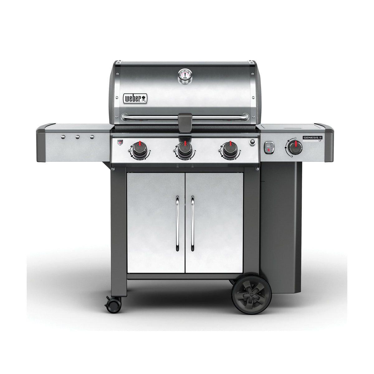 Weber Genesis II 61004001 Gas Grill, 43,500 Btu BTU, Propane, 3 -Burner, 513 sq-in Primary Cooking Surface