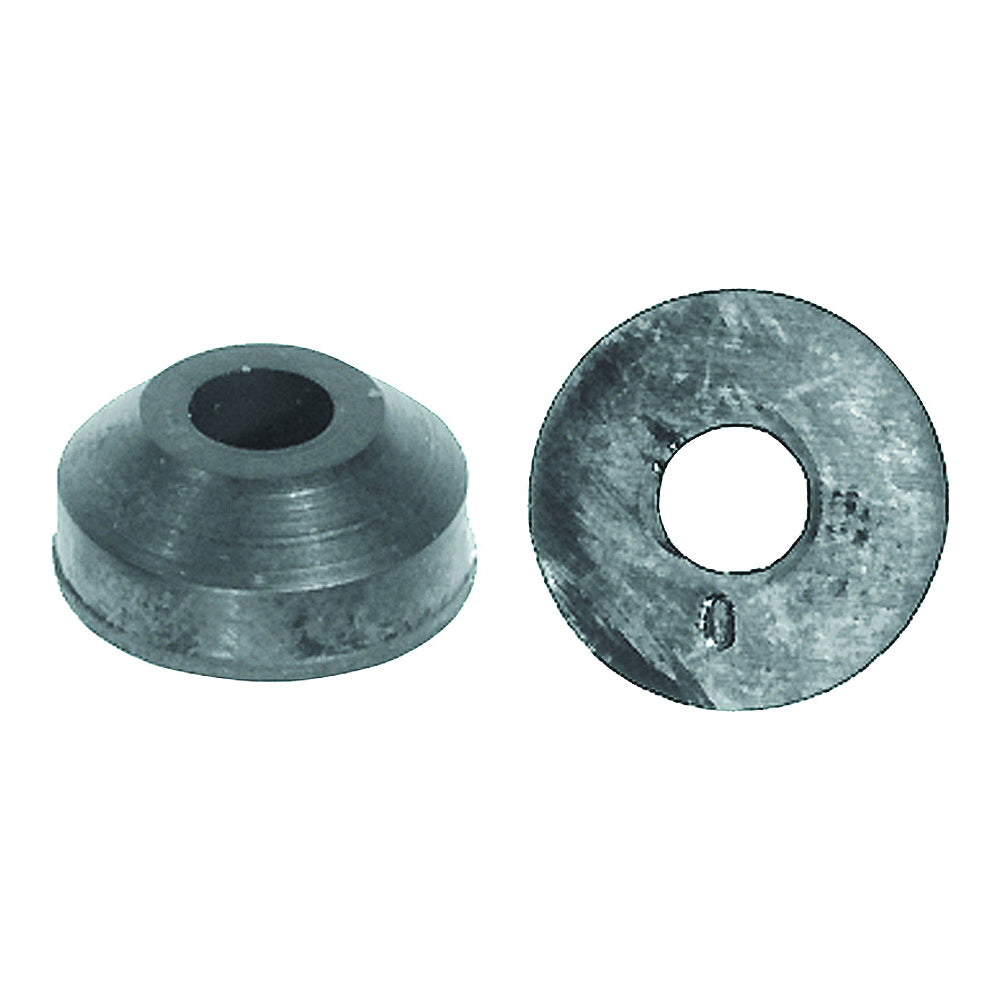 Danco 35091B Faucet Washer, #0, 17/32 in Dia, Rubber